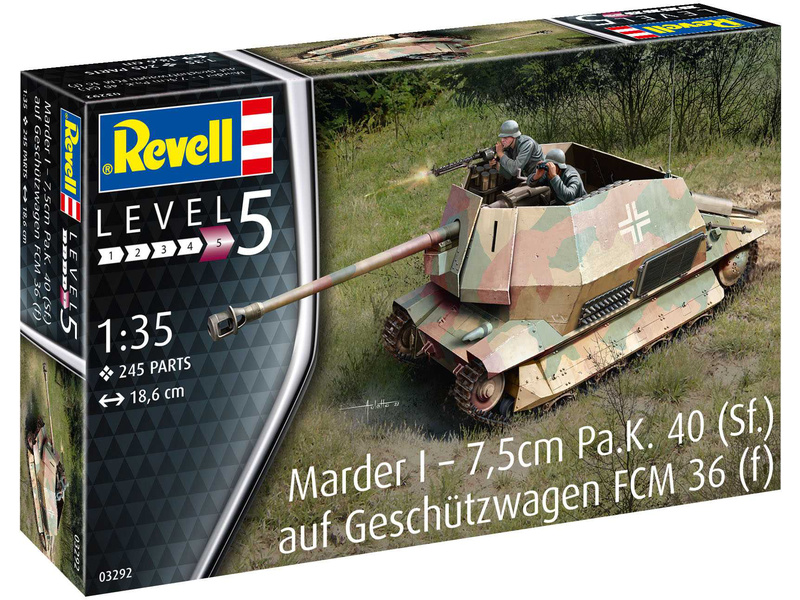 Revell 03292 Marder I on FCM 36 base (1:35) | pkmodelar.cz