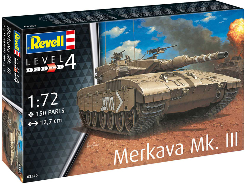 Revell 03340 Tank Merkava Mk.III 1:72
