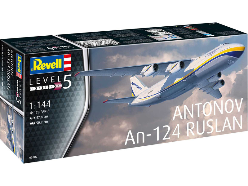 Revell Antonov An-124 Ruslan (1:144) | pkmodelar.cz