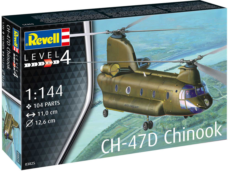 Revell 03825 Boeing CH-47D Chinook (1:144)