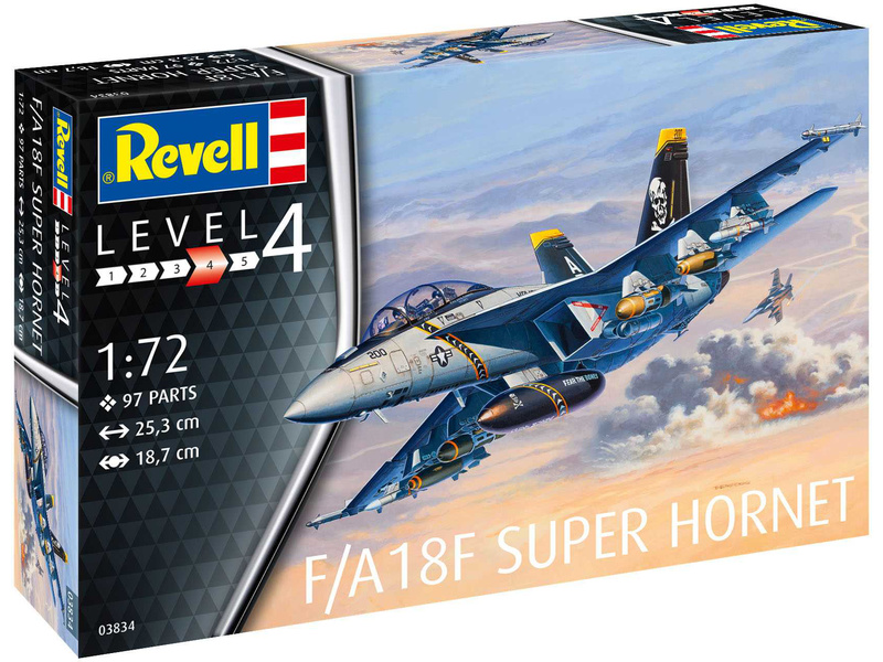 Revell 03834 model letadla F/A18F Super Hornet (1:72)