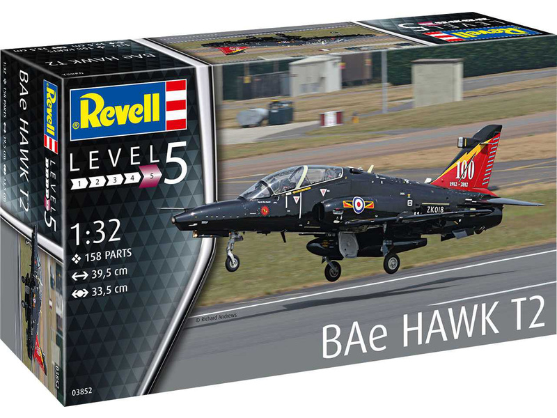 Plastikový model letadla Revell 03852 BAe Hawk T2 (1:32)