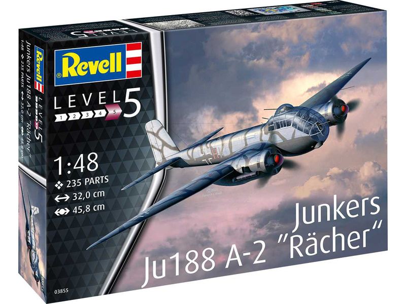 Plastikový model letadla Revell  03855 Junkers Ju 188 A-1 Rächer (1:48)