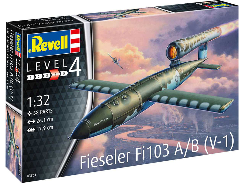 Plastikový model letadla Revell 03861 Fieseler Fi103 A/B V-1 (1:32)