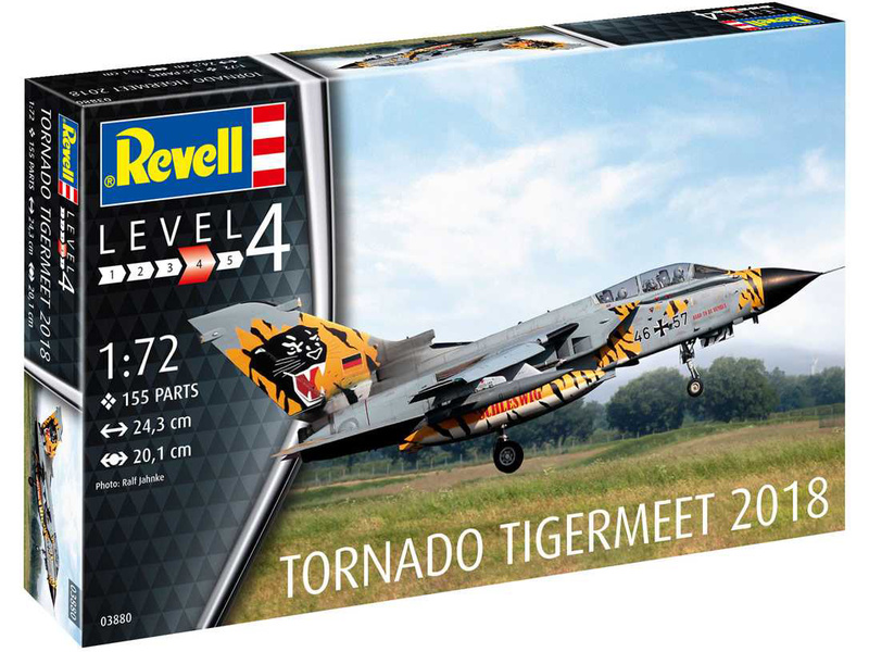 Plastikový model letadla Revell 03880 Panavia Tornado ECR Tigermeet 2018 (1:72)