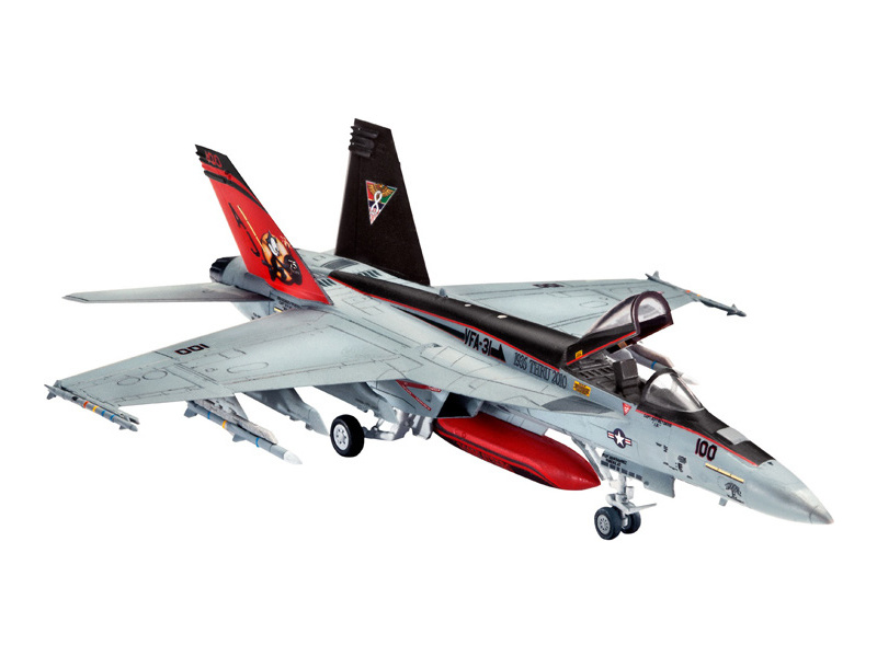 Plastikový model letadla Revell 03997 F/A-18 E Super Hornet (1:144) | pkmodelar.cz