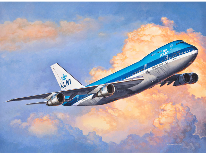 Plastikový model letadla Revell 03999 Boeing 747-200 Jumbo Jet (1:450) | pkmodelar.cz