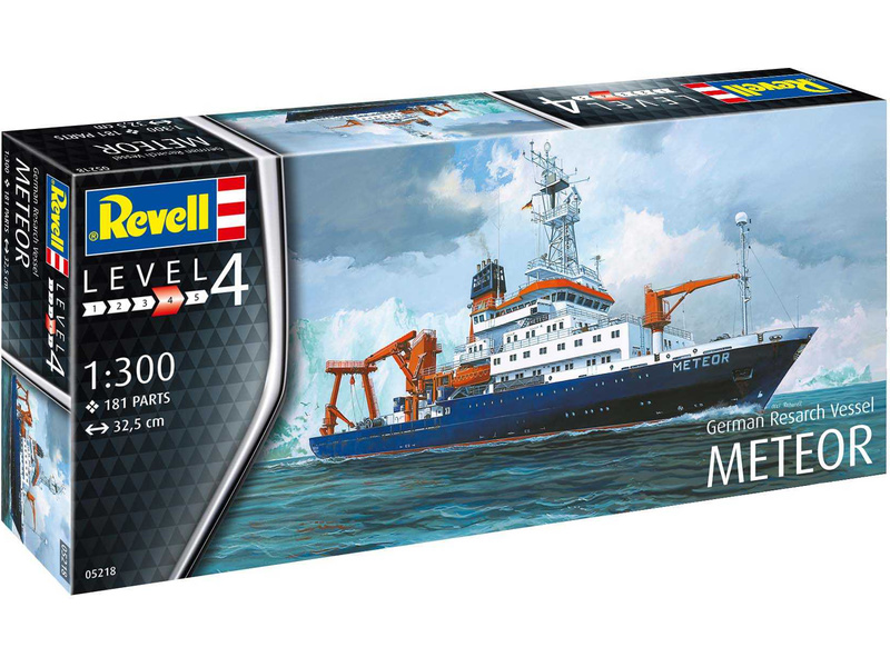 Revell German Research Vessel Meteor (1:300) | pkmodelar.cz