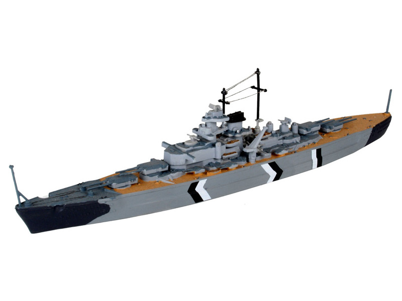 Plastikový model lodě Revell 05802 Bismarck (1:1200)