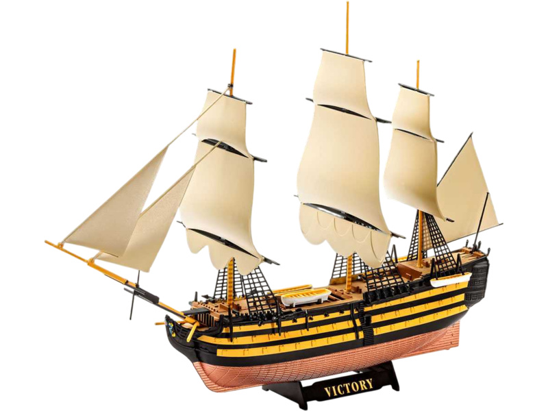 Plastikový model lodě plachetnice Revell 05819 HMS Victory 1/450 