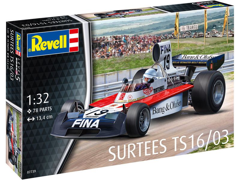 Plastikový model Revell 07739 - Surtees TS16/03 1:32