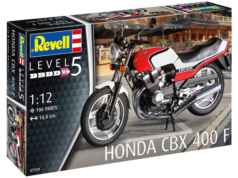 Plastikový model motorky Revell 07939 Honda CBX 400 F (1:12) | pkmodelar.cz