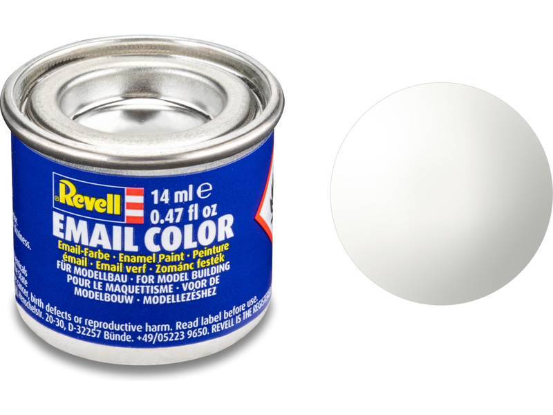 Barva Revell emailová - 32104: leská bílá (white gloss) č.4