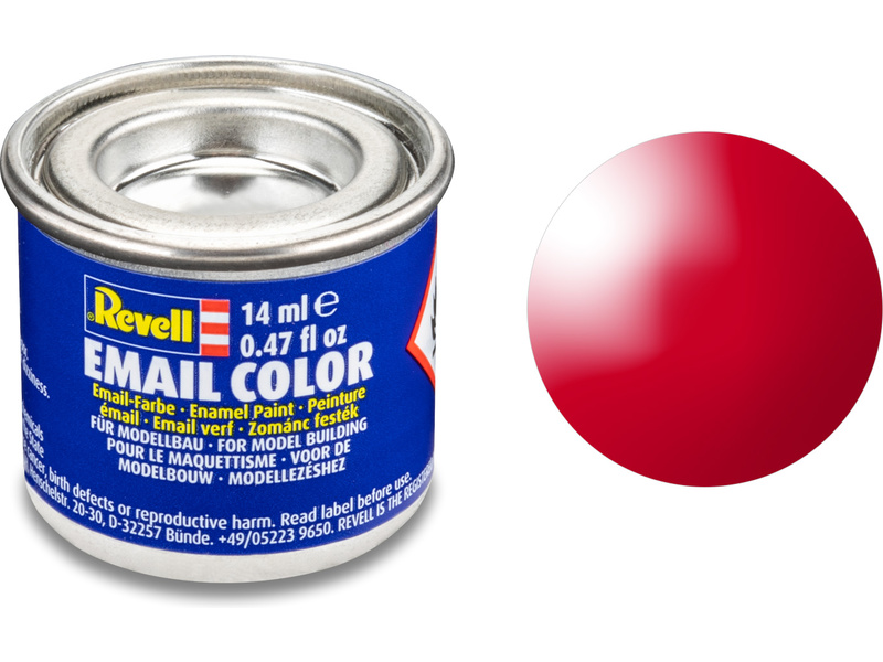 Barva Revell emailová -32134 lesklá ferrari červená č.34