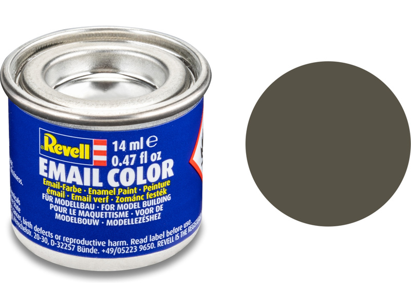 Barva Revell emailová - 32146: matná olivová NATO (nato olive mat) č.46
