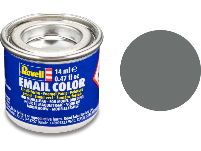 Barva Revell emailová - 32147: matná myší šedá (mouse grey mat) č.47