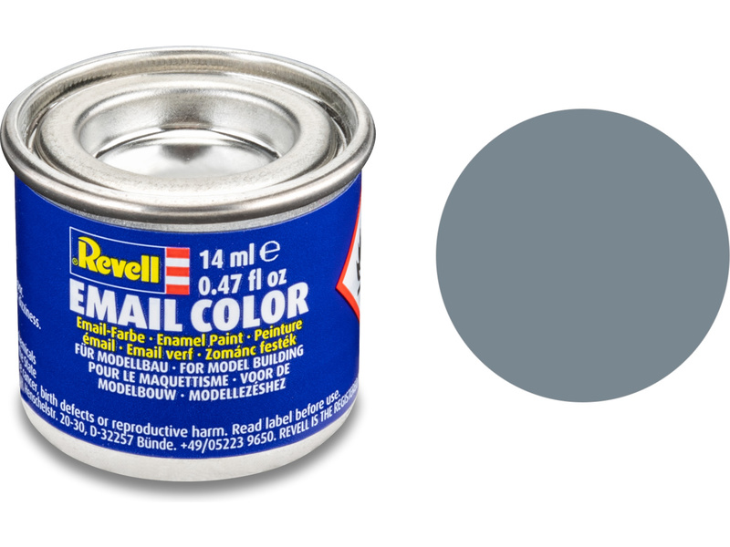 Barva Revell emailová - 32157: matná šedá (grey mat) č.57