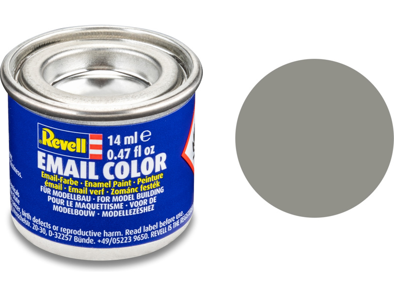 Barva Revell emailová - 32175: matná kamenně šedá (stone grey mat) č.75