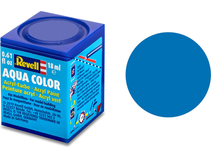 Barva Revell akrylová - 36156: matná modrá (blue mat) č.56