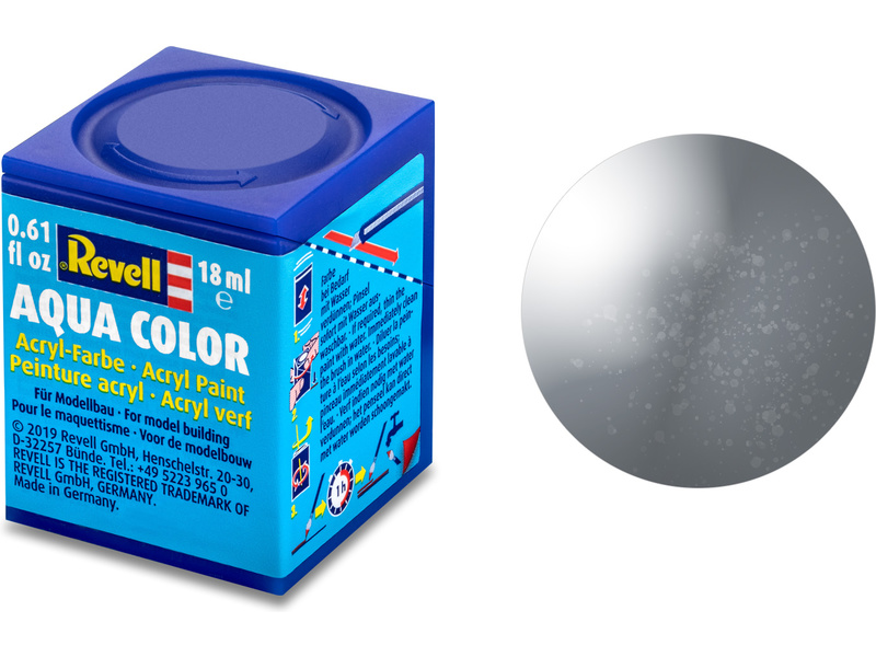 Barva Revell akrylová - 36191: metalická ocelová (steel metallic) č.91