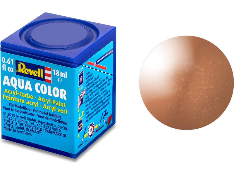 Barva Revell akrylová - 36193: metalická měděná (copper metallic) č.93