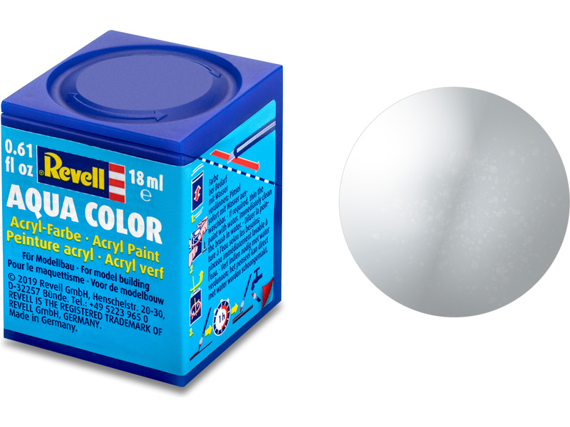 Barva Revell akrylová - 36199: metalická hliníková (aluminium metallic) č.99