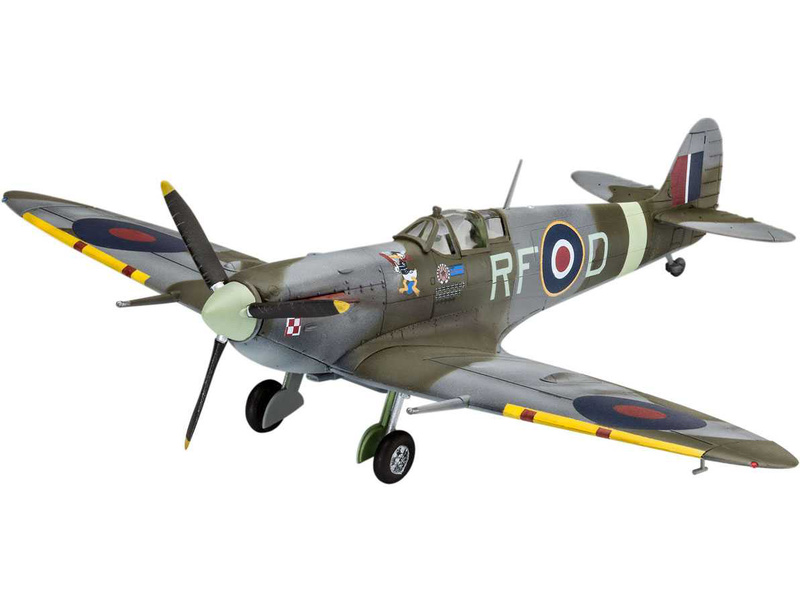 Plastikový model letadla Revell 63897 Spitfire Mk.Vb (1:72) (set)