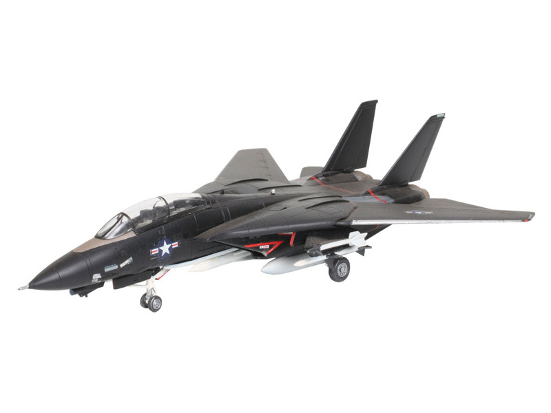 Plastikový model letadla Revell 64029 F-14A Black Tomcat (1:144) sada