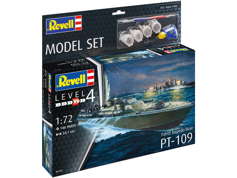 Plastikový model lodě Revell 65147 PT-109 (1:72) | pkmodelar.cz