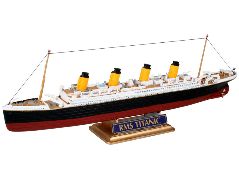 Plastikový model lodě Revell 65804 R.M.S. TITANIC (1:1200) sada