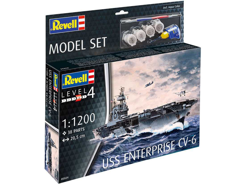 Revell USS Enterprise (1:1200) (sada) | pkmodelar.cz