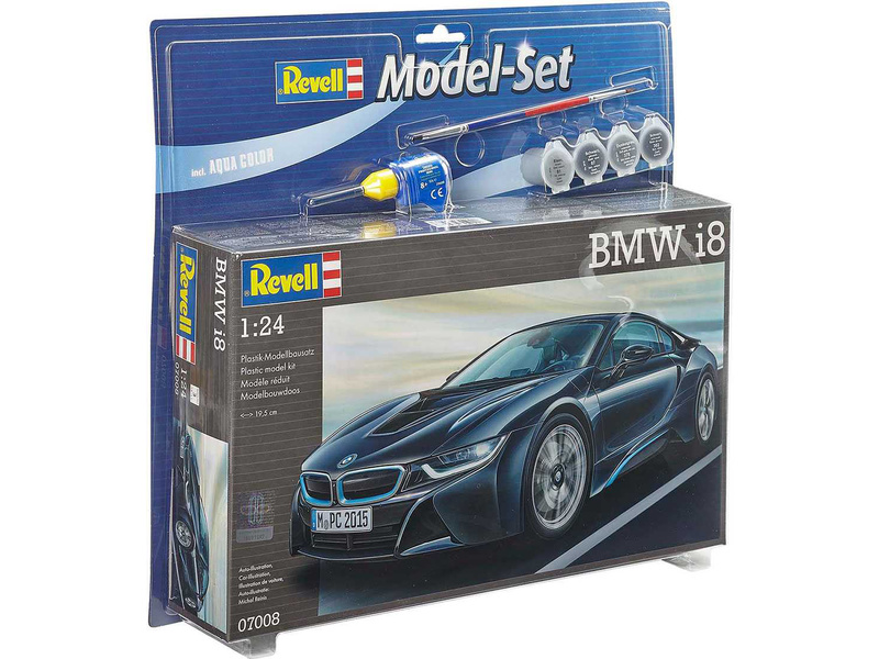 Plastikový model auta Revell 67008 BMW i8 (1:24) (sada) | pkmodelar.cz