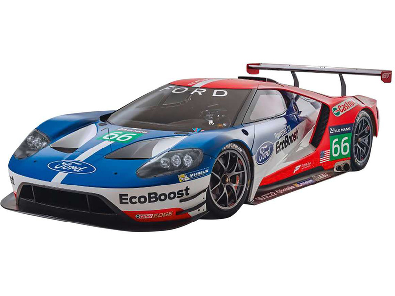 Plastikový model auta Revell 67041 Ford GT Le Mans 2017 (1:24) (sada) | pkmodelar.cz