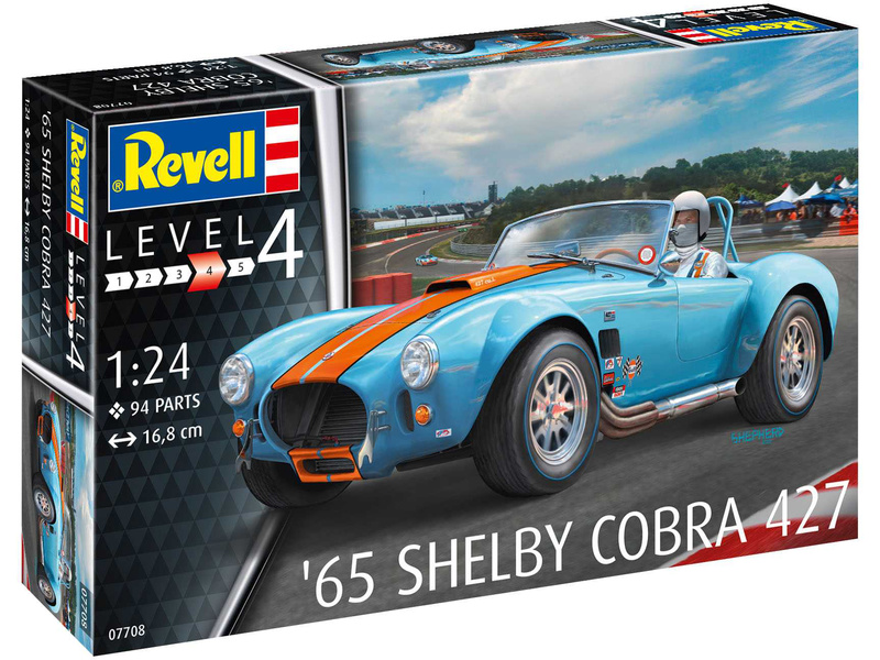 Revell Shelby Cobra 427 1965 (1:24) (sada)
