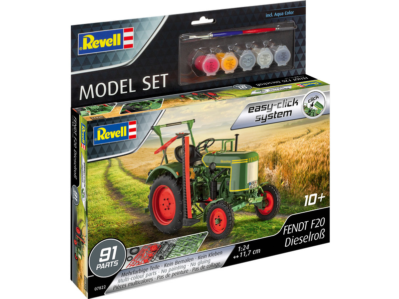 Revell EasyClick Fendt F20 Dieselroß (1:24) (sada)