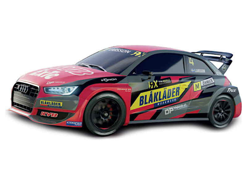 SCX Advance Audi S1 RX - Blaklader | pkmodelar.cz