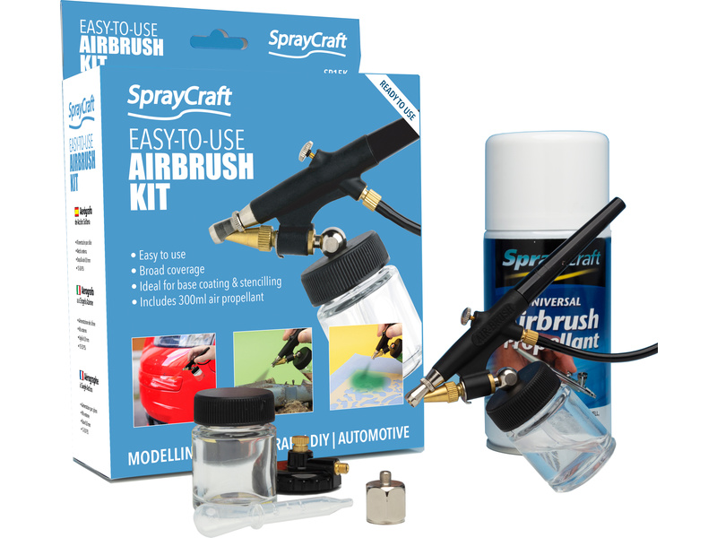 Spraycraft Airbrush stříkací pistole SP15 (sada) | pkmodelar.cz