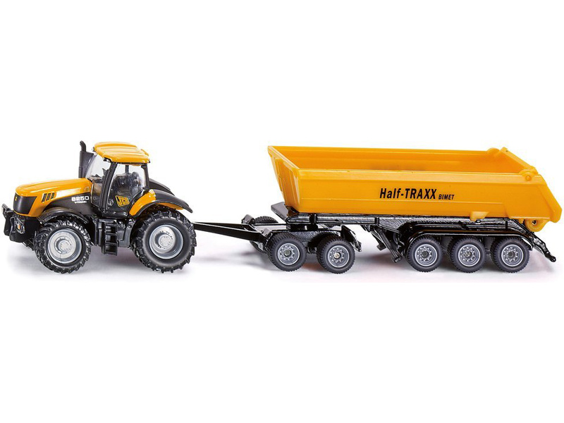 SIKU 1858 Farmer - Traktor se sklápěcím přívěsem 1:87