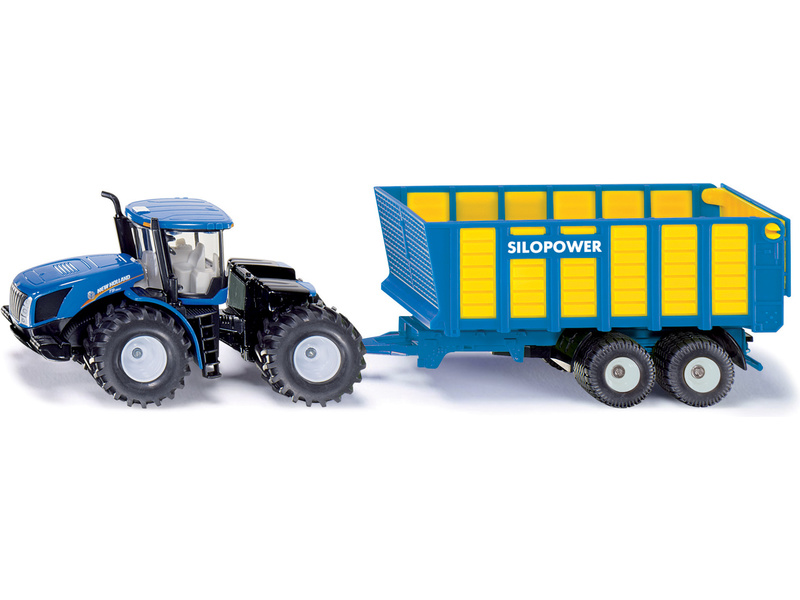 SIKU Farmer - Traktor New Holland s přívěsem Joskin, 1:50 | pkmodelar.cz