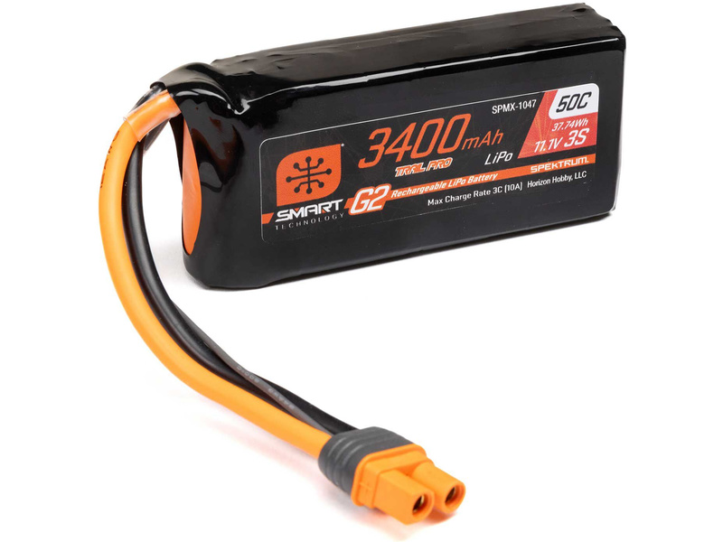 Spektrum Smart G2 Trail Pro LiPo 11.1V 3400mAh 50C IC3