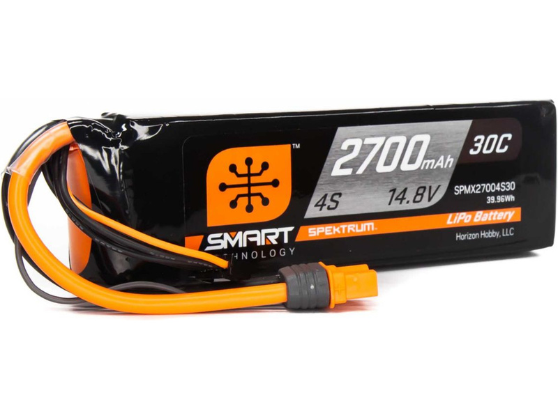 Spektrum Smart LiPo 14.8V 2700mAh 30C IC3