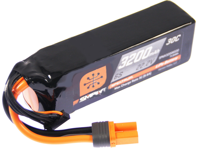 Spektrum Smart LiPo 22.2V 3200mAh 30C IC5 | pkmodelar.cz