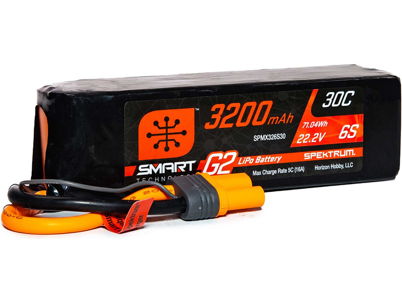 Spektrum Smart G2 LiPo 22.2V 3200mAh 30C IC5