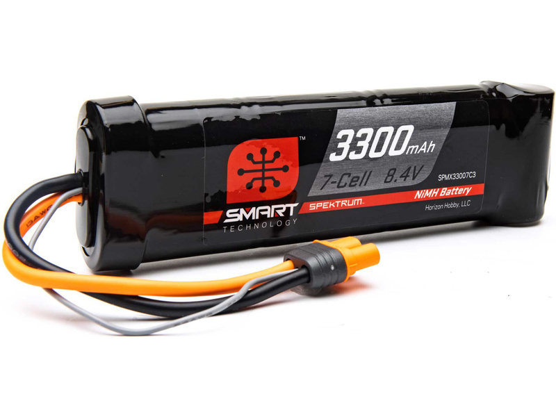 Spektrum Smart NiMH 8.4V 3300mAh IC3 | pkmodelar.cz