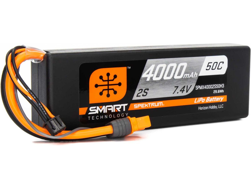 Spektrum Smart LiPo 7.2V 4000mAh 30C IC3