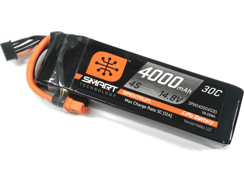 Spektrum Smart LiPo 14.8V 4000mAh 30C IC3 | pkmodelar.cz