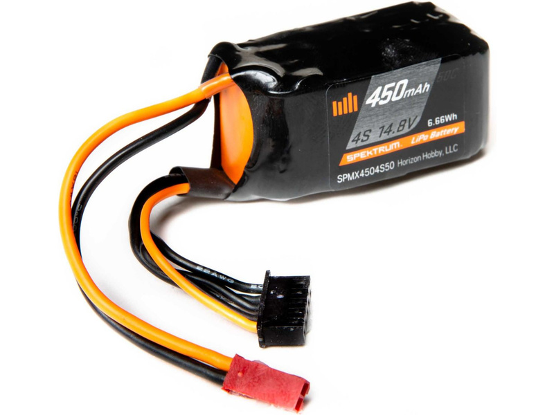 Spektrum LiPo 14.8V 450mAh 50C JST | pkmodelar.cz