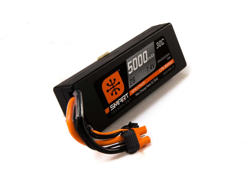 Spektrum Smart LiPo 7.4V 5000mAh 30C HC IC3 | pkmodelar.cz