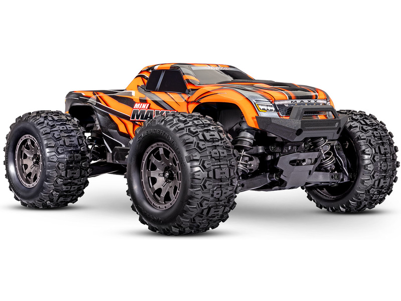 Traxxas Mini Maxx 1:12 BL-2s RTR oranžový