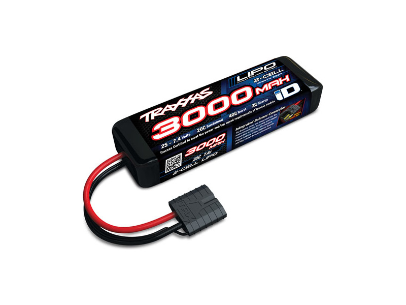 Traxxas LiPo baterie 7.4V 3000mAh 25C iD | pkmodelar.cz